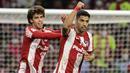 Masih di Grup H, dua pemain Atletico Madrid, Joao Felix (Portugal) dan Luis Suarez (Uruguay) akan saling berhadapan di matchday kedua Grup H, 29 November 2022. (AFP/Javier Soriano)
