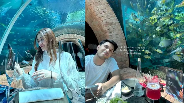 6 Gaya Bucin Aaliyah Massaid dan Thariq Halilintar Rayakan Ulang Tahun Bersama di Bali