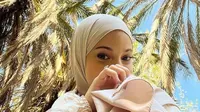 Rima Edbouche adalah istri penyerang Prancis Ousmane Dembele yang merupakan TikToker Maroko dengan ribuan pengikut. (foto: Instagram @its.a.wag.wag.world)