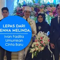 Lepas dari Venna Melinda, Ivan Fadilla kini tengah berbahagia karena telah resmi menikah dengan NS Sarni. (Foto: Instagram @bramastavrl, Desain: Muhammad Iqbal Nurfajri/Bintang.com)