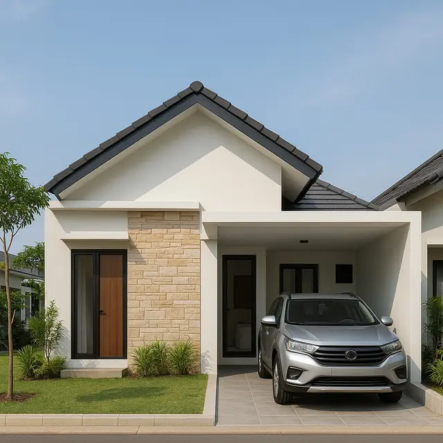 Inspirasi Desain Rumah 6x12 1 Lantai