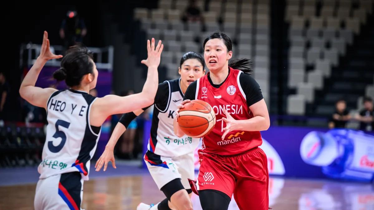 Indonesia Hadapi Lebanon Demi Bertahan di Divisi A Piala Asia Basket Wanita 2025