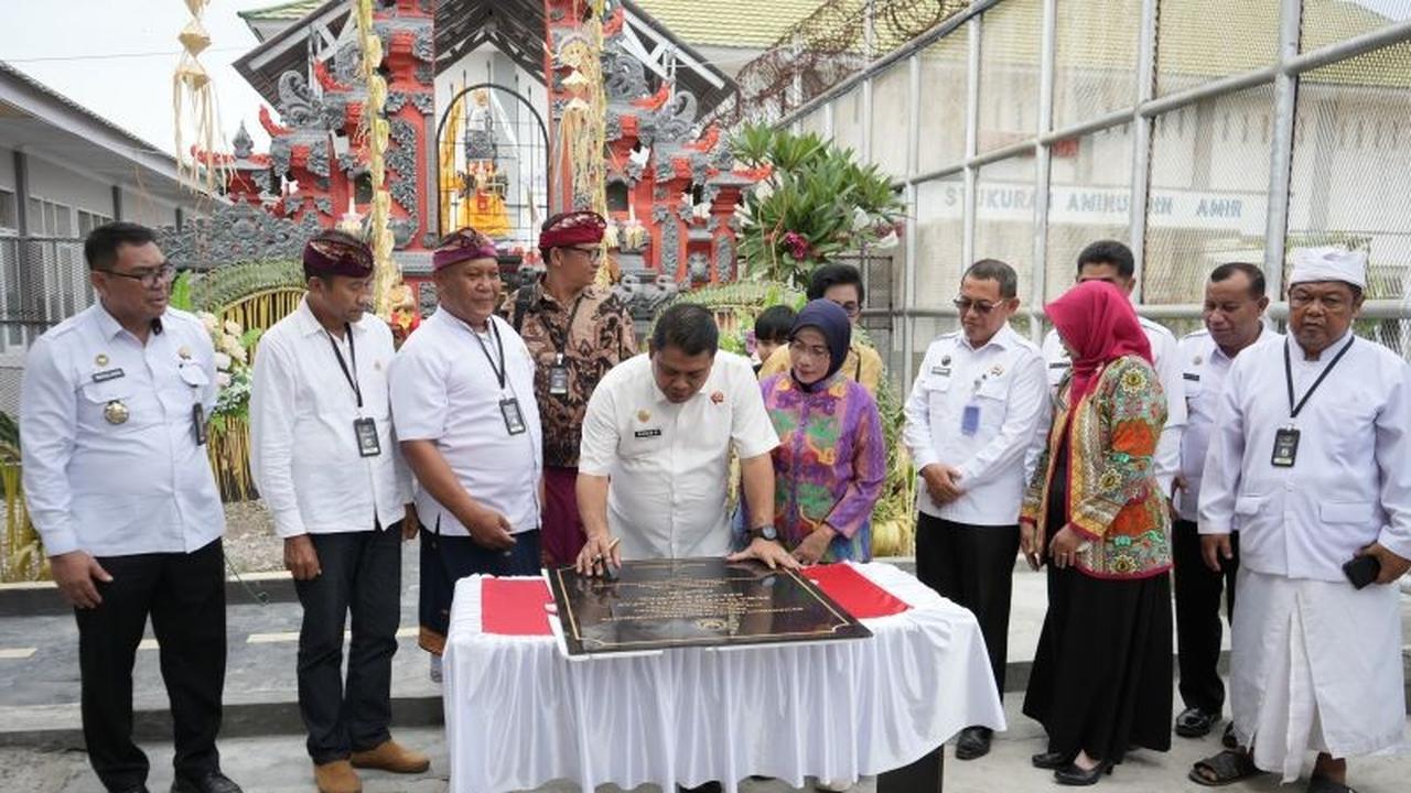 Peresmian Pura Maitri Santhi di Lapas Luwuk Perkuat Pembinaan Keagamaan Warga Binaan
