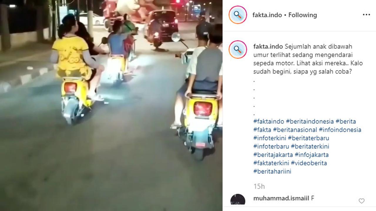 Meski aturan terkait usia penyewa motor listrik Migo sudah tertera jelas, nyatanya masih banyak anak di bawah umur yang menggunakan kendaraan berwarna kuning itu di jalan raya.