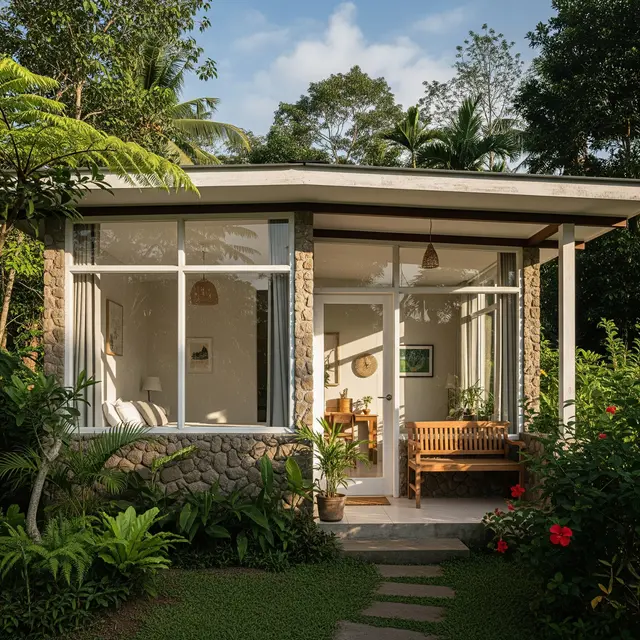 9 Model Rumah Kecil dengan Pencahayaan Alami untuk Hemat Listrik