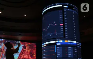 Sempat Dibuka Menguat, IHSG Hari Ini Anjlok 1% ke 6.433