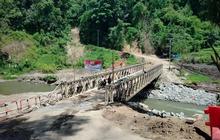 TNI Bangun Tujuh Jembatan Darurat, Pulihkan Akses Bencana Agam