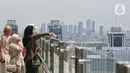 Pemerintah Provinsi (Pemprov) Daerah Khusus Jakarta terus berupaya melakukan pembenahan dalam pengendalian polusi udara. (Liputan6.com/Angga Yuniar)