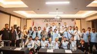 Barisan Muda Banyuasin (BMB) berkumpul untuk mendeklarasikan dukungan ke paslon nomor urut 2 Prabowo-Gibran (Dok. Humas BMB / Nefri Inge)