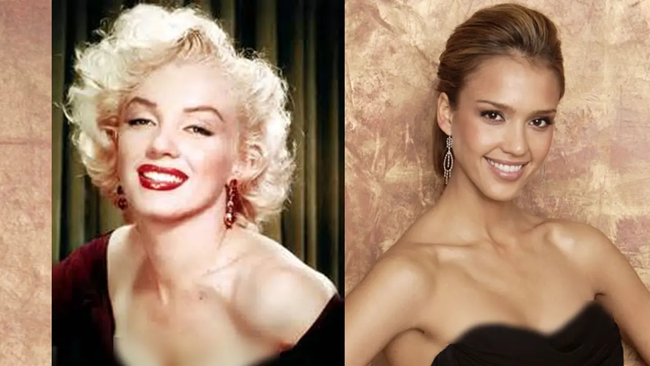 Jessica Alba dan Marilyn Monroe