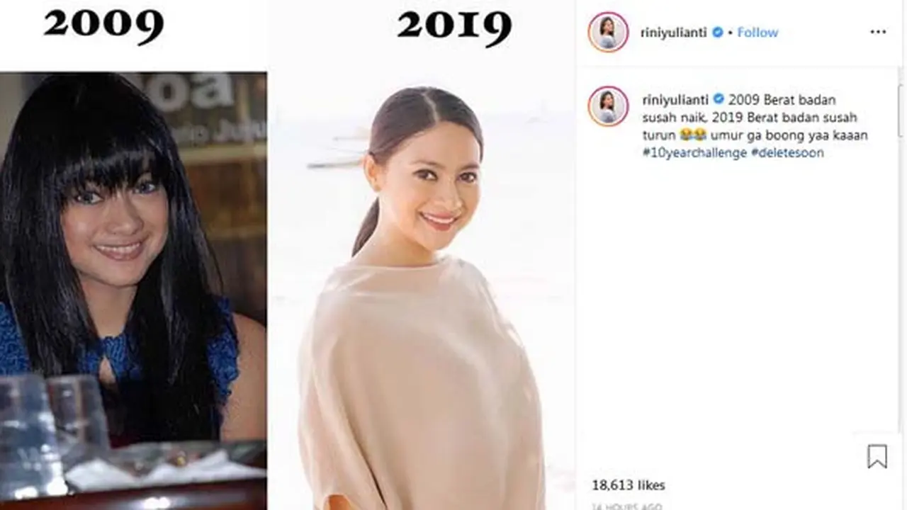 [Fimela] Artis 10 year challenge