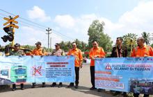 KAI Daop 6 Yogyakarta Imbau Masyarakat Waspada di Perlintasan Sebidang Selama Libur Panjang