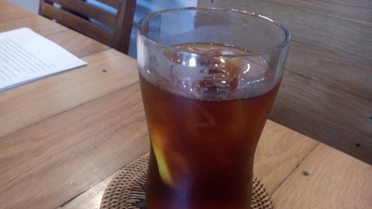 Cascara Lemon Tea minuman dari kulit kopi