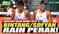 Highlight Final Voli Pantai Putra Indonesia vs Qatar, Bintang/Sofyan Raih Perak Asian Games 2026
