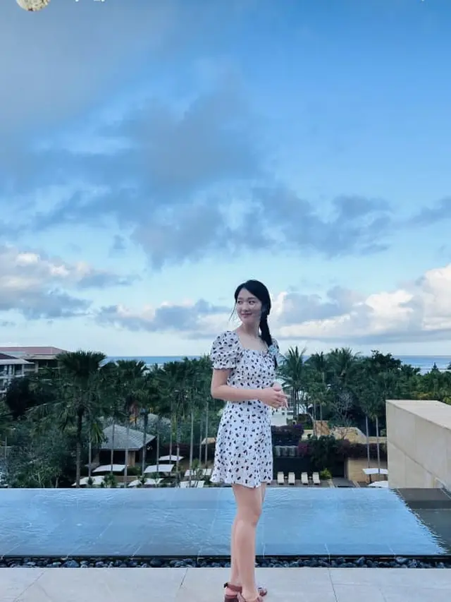 Kim Hye Yoon di Bali. (Instagram/ hye_yoon1110)