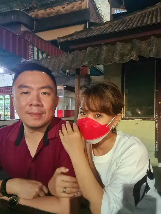 Winda Viska dan Mulyadi Tan (Instagram/windaviska)