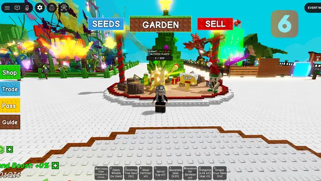 Event Natal Grow a Garden, Roblox