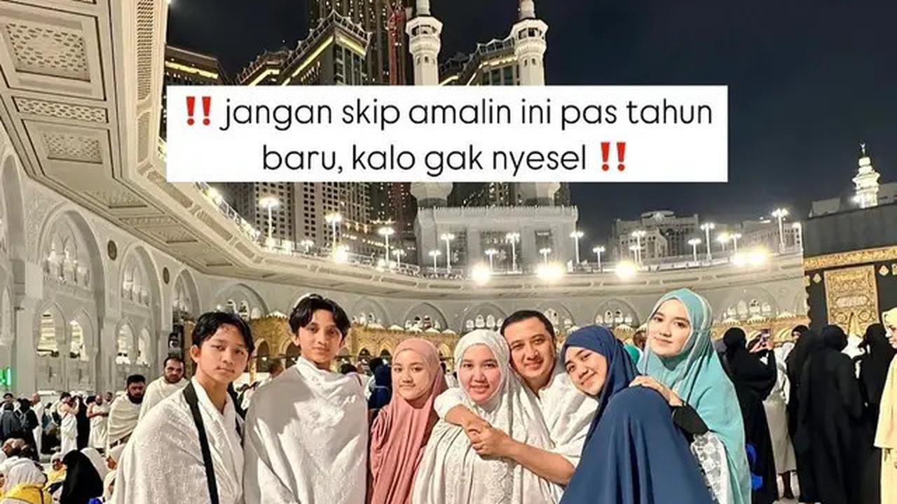 6 Artis Rayakan Tahun Baru 2025 dengan Ibadah Umroh, Liburan di Tanah Suci