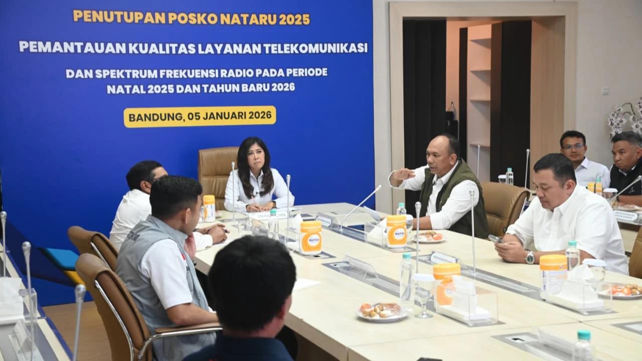 Trafik Melonjak Saat Nataru, Layanan Telekomunikasi Nasional Tetap Stabil