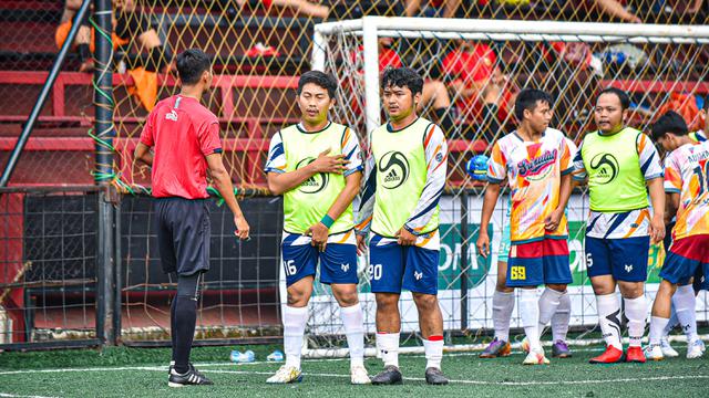 Foto: Srimulat FC dan New Generation FC Jadi Wakil Grup A yang Lolos ke Perempatfinal Turnamen Mini Soccer Bola Sunday League 2022