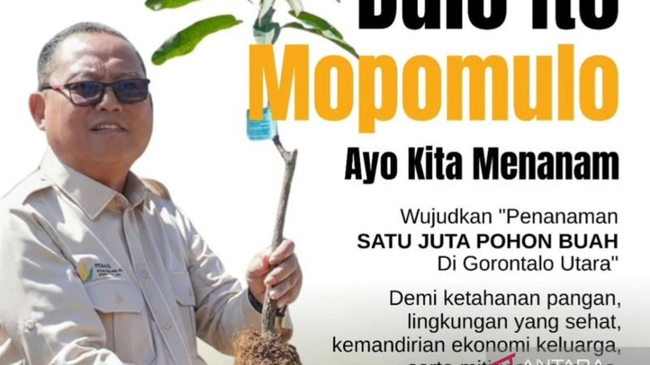 Bupati Thariq Modanggu Canangkan Gerakan G30 PB Gorontalo Utara, Targetkan Produsen Buah 2030