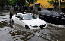 Update Banjir Rob di Jakarta Utara: 13 RT dan Satu Ruas Jalan Tergenang