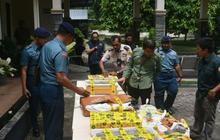 Petugas Gagalkan Penyelundupan Kulit Ular Piton dan Kura-kura di Bakauheni