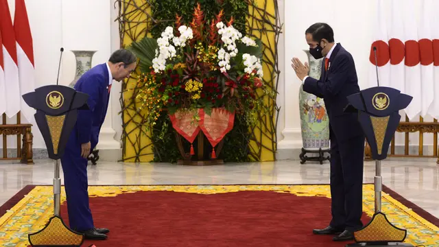 Jokowi Terima Kunjungan Kenegaraan PM Jepang