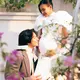 Maternity shoot Shenina Cinnamon dan Angga Yunanda mengusung tema aristokrat Eropa. Sentuhan perhiasan Bvlgari bernilai miliaran rupiah melengkapi tampilannya. (@angga)