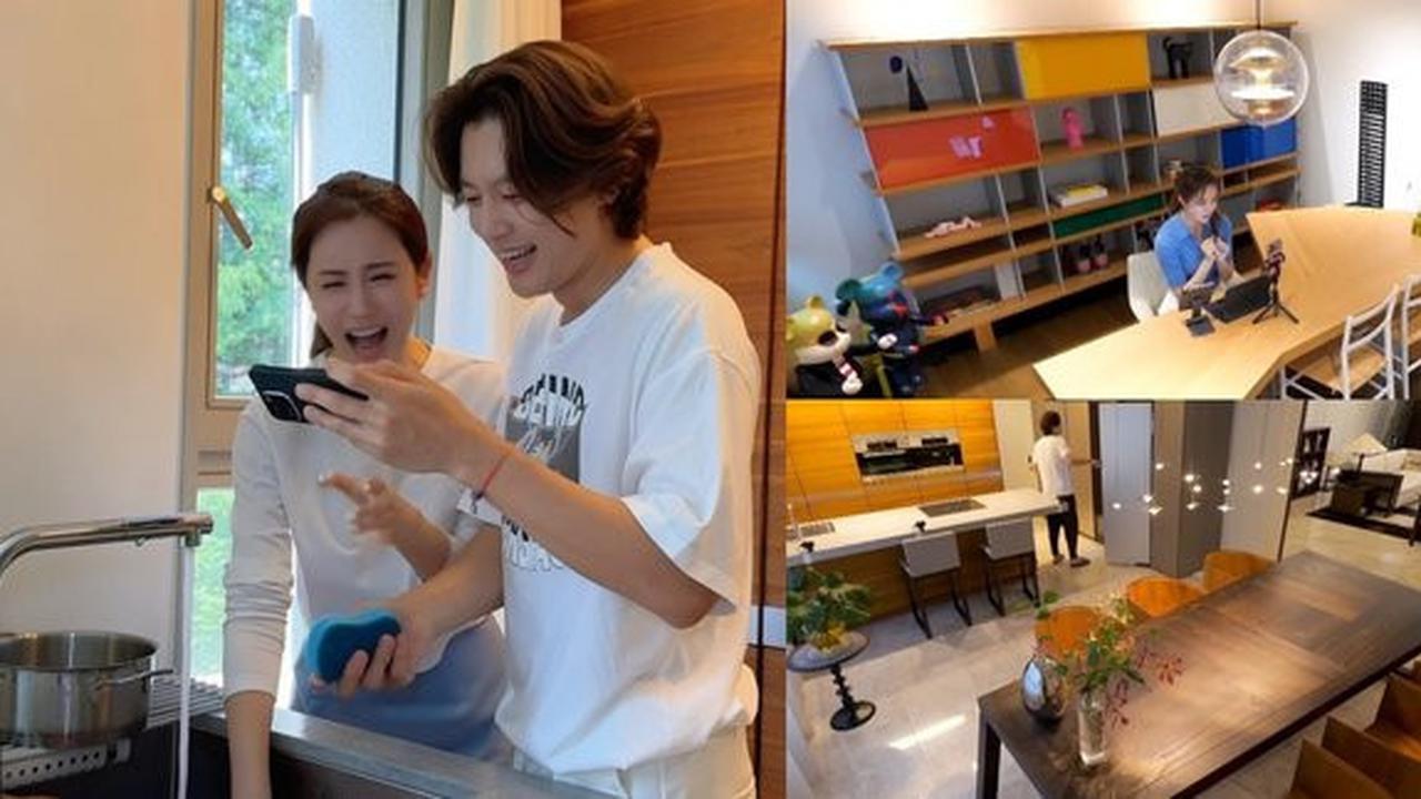 8 Potret Rumah Mewah Se7en dan Lee Da Hae, Seperti Hotel Bintang Lima dan Tetanggaan dengan Lee Min Ho