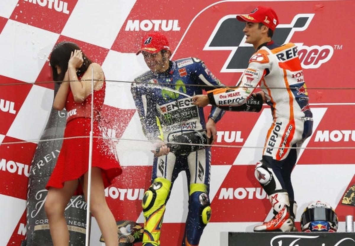 Aksi Dani Pedrosa jadi yang tercepat di sirkuit Motegi