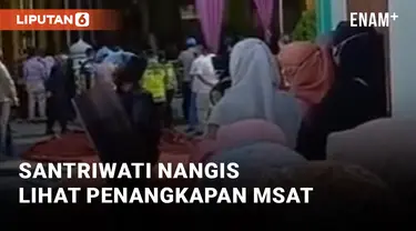 DPO Anak Kiai Jombang Diincar Aparat, Santriwati Ponpes Shiddiqiyyah Menangis