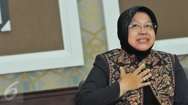 20150804-Walikota Risma Kaget Pasangan Penandingnya Hilang-Jakarta