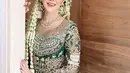 Bella Bonita saat resepsi pernikahan (Instagram/khadijahazzahra_makeup)
