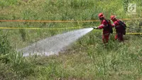 Sulitnya Cari Sumber Air Jadi Kendala Pemadaman Karhutla di Sumsel