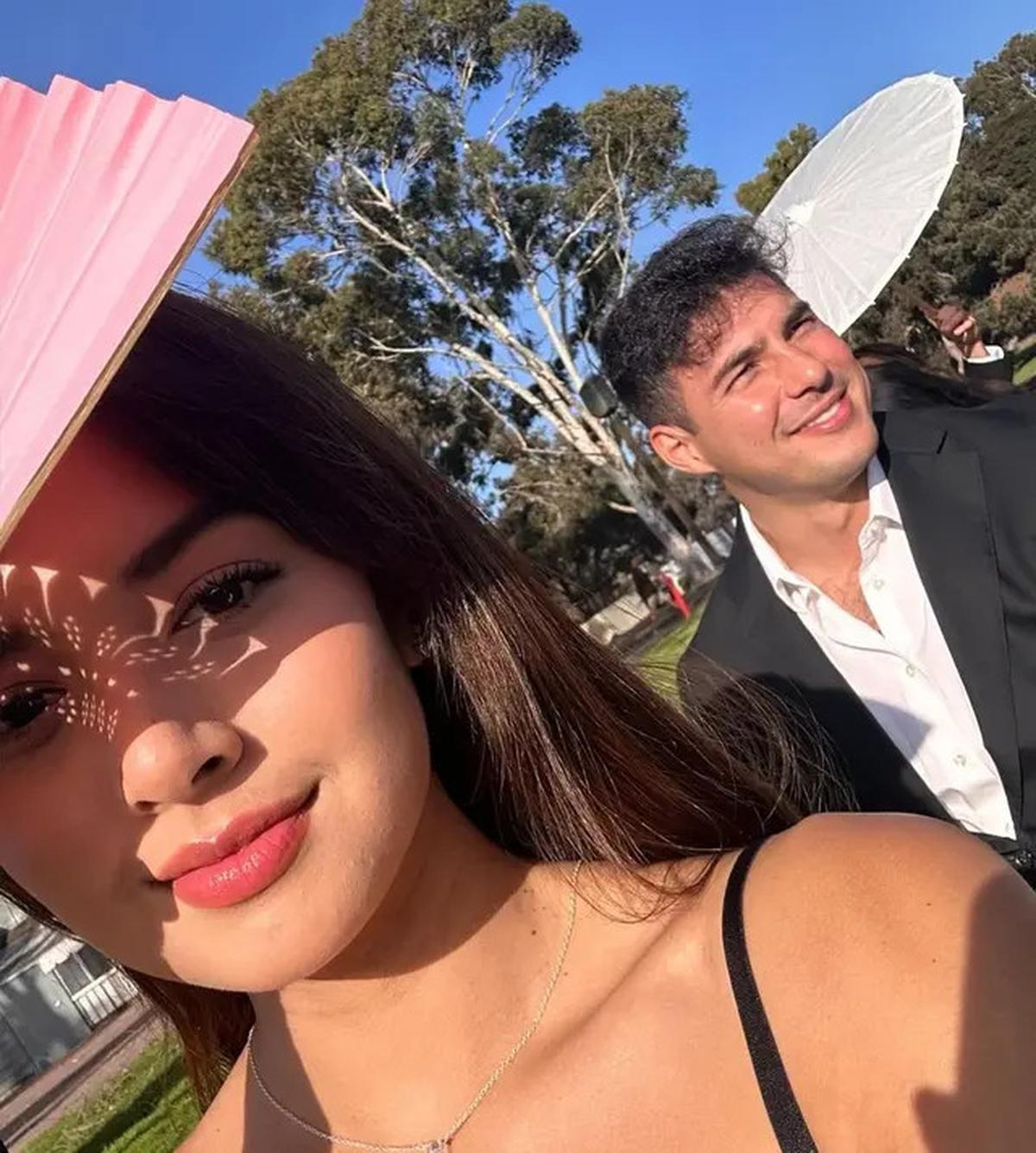 7 Potret Pernikahan Aurelie Moeremans dan Tyler, Pemberkatan di California