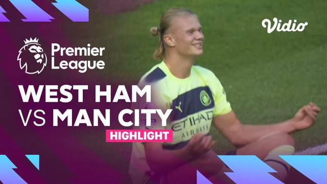 Berita video highlights Liga Inggris, Manchester City berhasil meraih kemenangan perdana atas West Ham United pada Minggu (7/8/2022) malam.