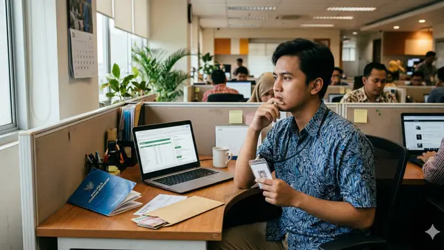 Tanda Kamu Belum Siap Resign (Foto: Gemini AI)