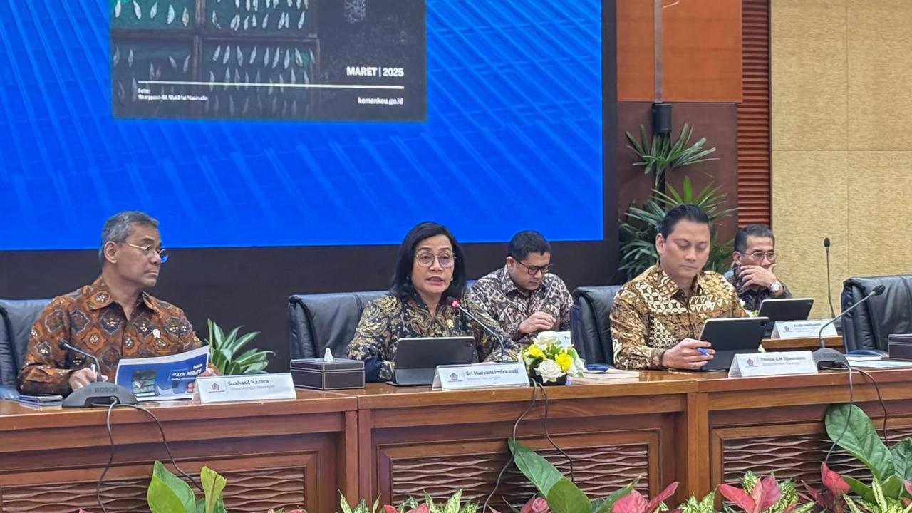 Sri Mulyani Akui APBN di Awal Tahun Anjlok Rp31,2 Triliun