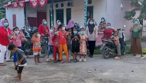 Abu Anak Krakatau Selimuti 146 Desa di Lampung Selatan