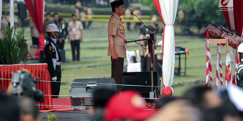  Presiden Jokowi Buka Raimuna Nasional XI Tahun 2017