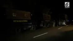 Ratusan personel Kostrad dikirim ke Palu guna mengamankan jalu distribusi bantuan lewat darat menuju Palu