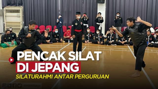 Berita video 10 perguruan pencak silat di Jepang berkumpul untuk menghadiri acara silaturahmi yang  digelar pada Minggu (28/8/2022).