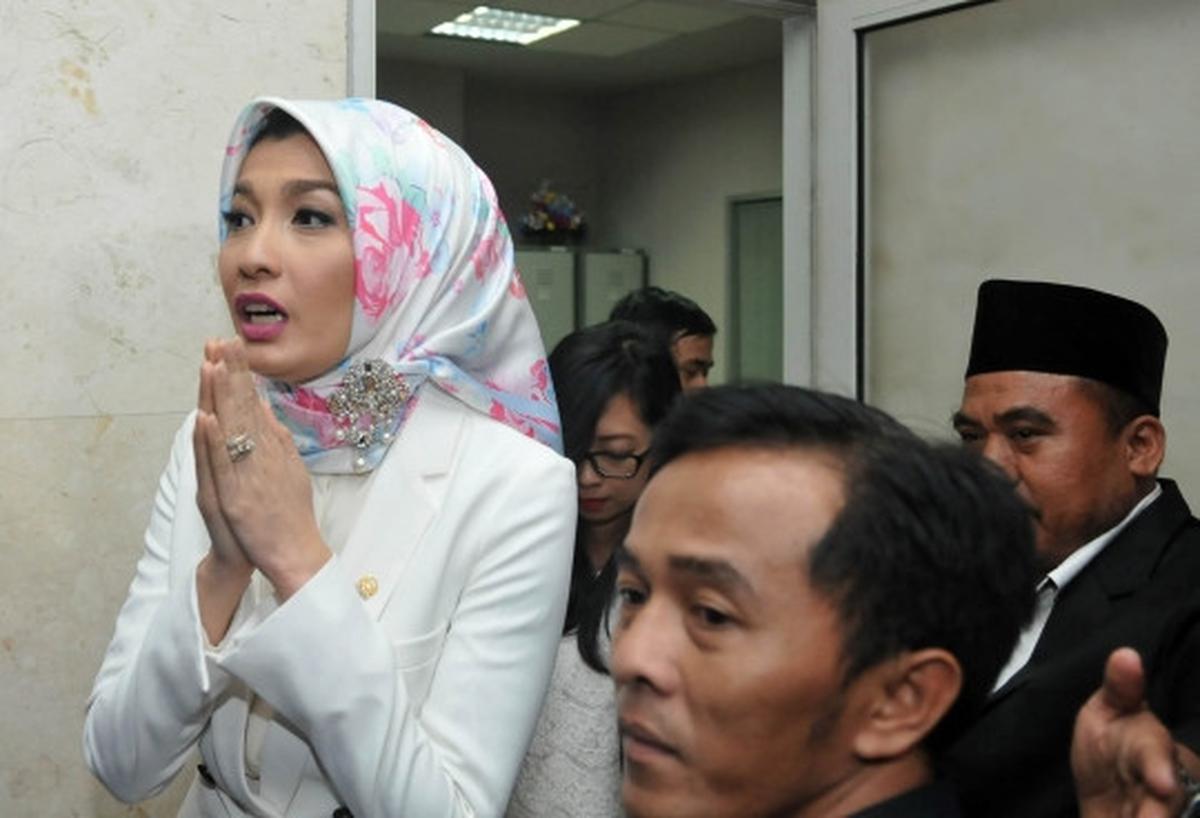 Gaya santai Arzetty jalani sidang etik MKD