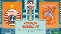 Shopee Liga 1 2019: Persija Jakarta vs Pusamania Borneo FC. (Bola.com/Dody Iryawan)