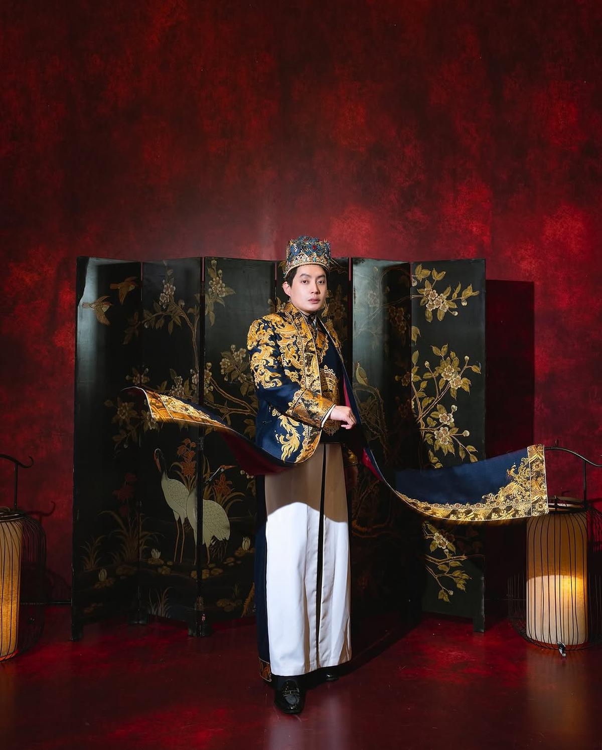 Potret Ulang Tahun Edric Tjandra yang ke-40, Meriah Banget dan Tampil Bak Raja Chindo Kingdom