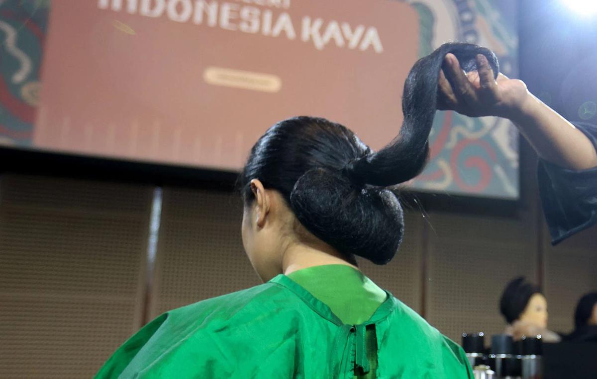 FOTO: Mengenal Gelung Nusantara sebagai Warisan Budaya Leluhur