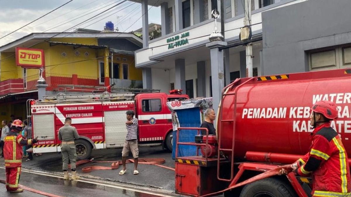 Tabung Gas Bocor Saat Masak Buka Puasa Picu Kebakaran di Cianjur, 1 Orang Luka Bakar 100 Persen