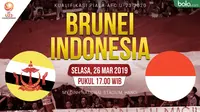 Piala AFC U-23: Brunei U-23 vs Indonesia U-23. (Bola.com/Dody Iryawan)