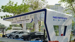 Perkuat Ekosistem EV, Toyota Tambah Tempat Isi Baterai di Bekasi